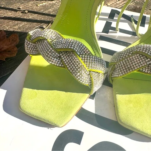 SCHUTZ Alissa Heel Sandals Sz 9,5