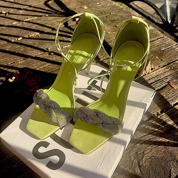 SCHUTZ Alissa Heel Sandals Sz 9,5