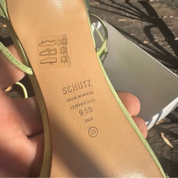 SCHUTZ Alissa Heel Sandals Sz 9,5