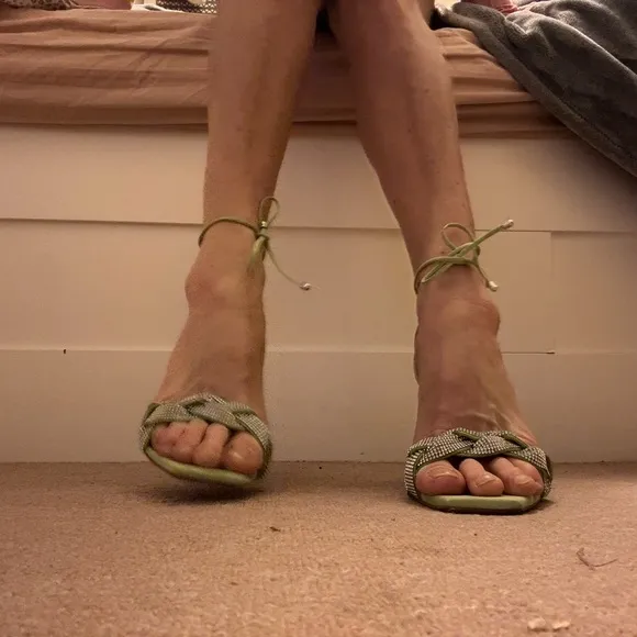 SCHUTZ Alissa Heel Sandals Sz 9,5