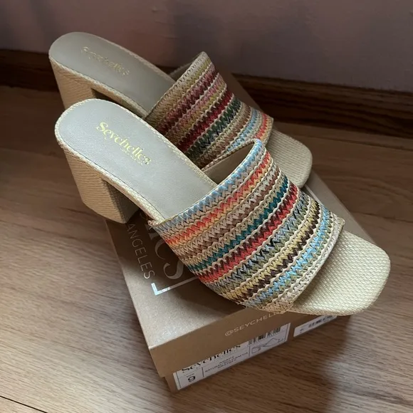 Seychelles Women's Multicolor Slide Sandals