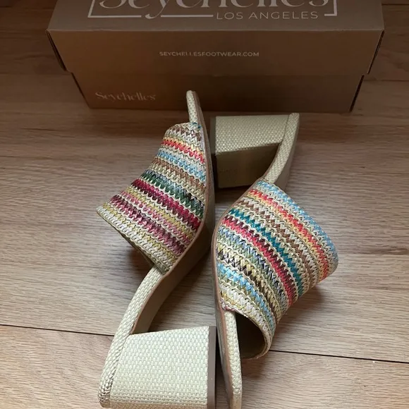 Seychelles Women's Multicolor Slide Sandals