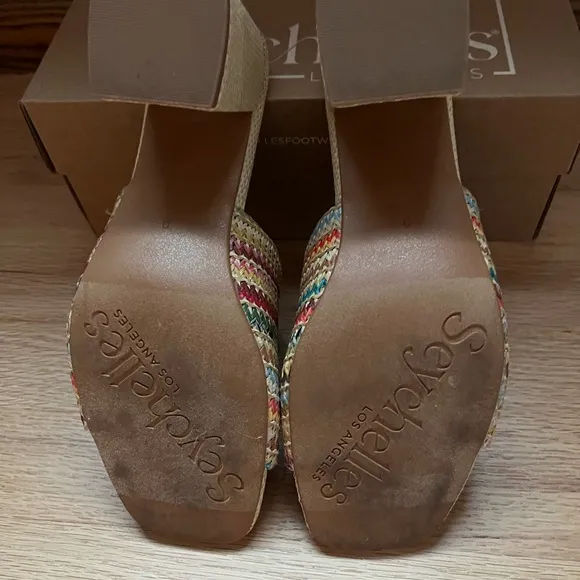 Seychelles Women's Multicolor Slide Sandals