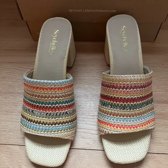 Seychelles Women's Multicolor Slide Sandals