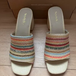 Seychelles Women's Multicolor Slide Sandals