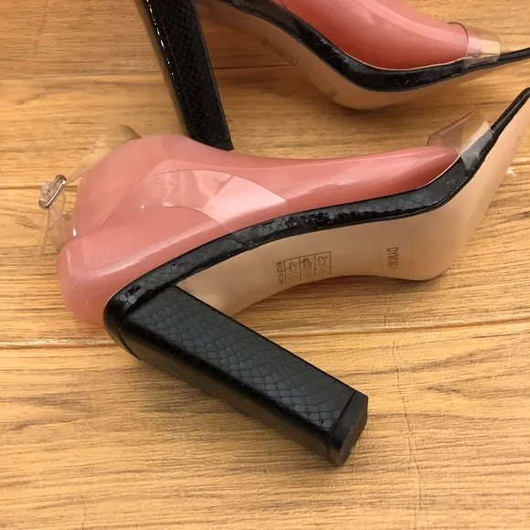 Simmi London dressy nude effect heeled sandals, 9