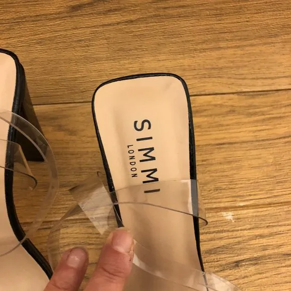 Simmi London dressy nude effect heeled sandals, 9