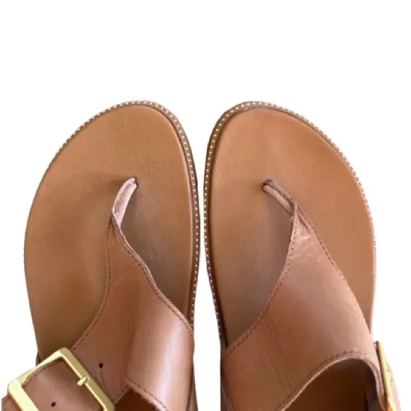 Sorel Roaming T-Strap Sandals 7.5 Camel Tan