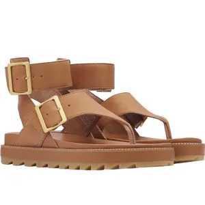 Sorel Roaming T-Strap Sandals 7.5 Camel Tan