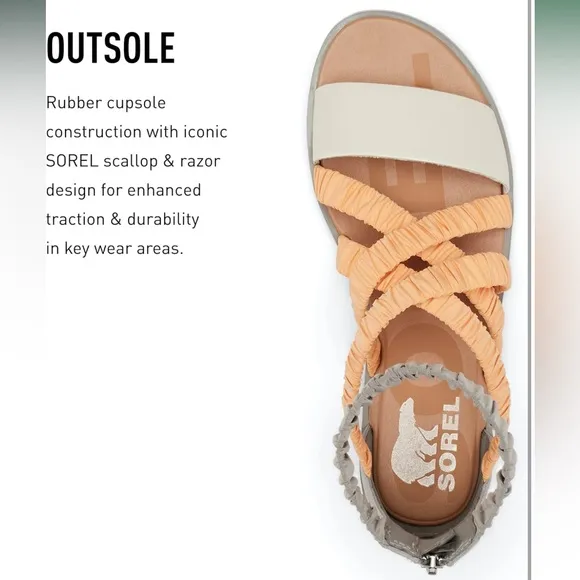 Sorel Women's Ella II Ankle Strap Sandals