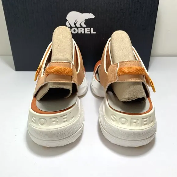 Sorel x prAna Explorer Blitz Stride Sandals Vegan Leather Desert Sun Size 10.5