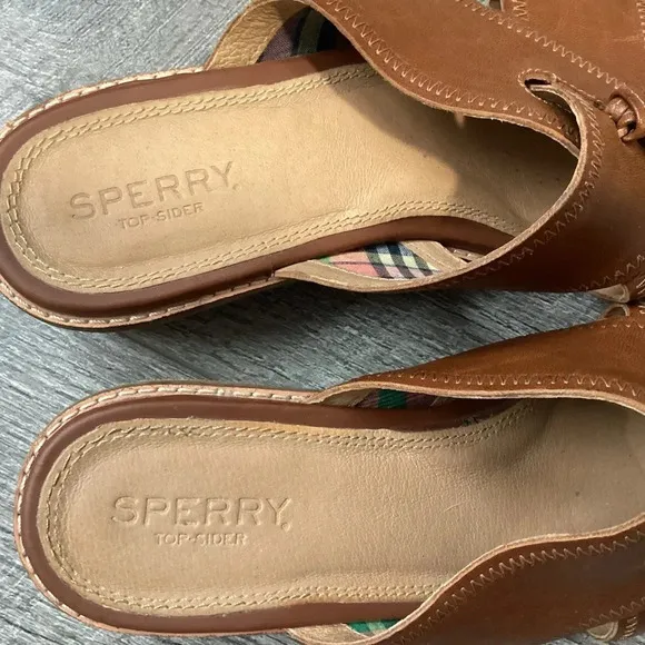 Sperry Seaport Tassel City Sandals Size 8