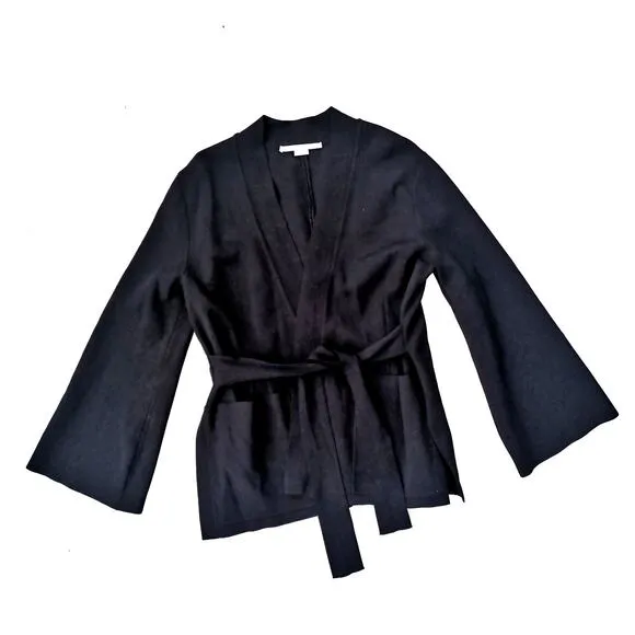 Stella McCartney Kimono Wrap Jacket | Vegan Minimalist | Sculptural Streetwear