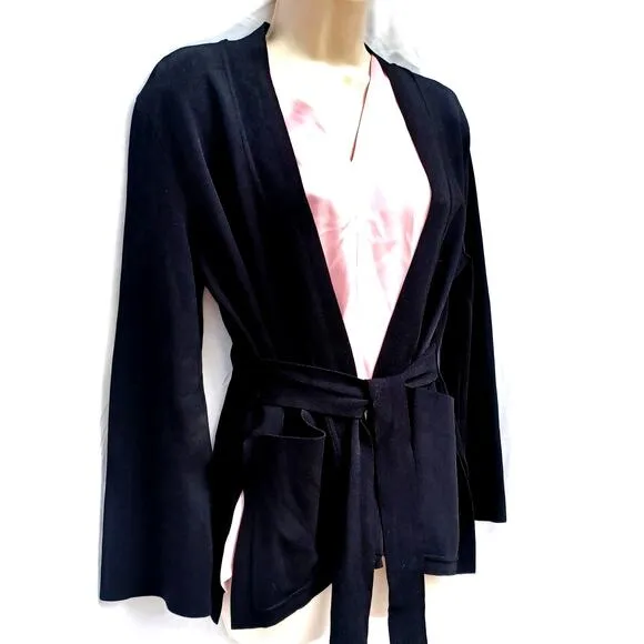 Stella McCartney Kimono Wrap Jacket | Vegan Minimalist | Sculptural Streetwear