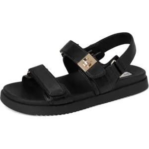 Steve Madden Sandals Platform Chunky Mona Two Strap Bold Streetwear Chic Black 6