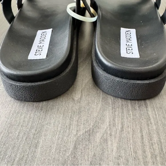 Steve Madden Women Mayven-R Rhinestone Slide Sandals size 8 NWT $99