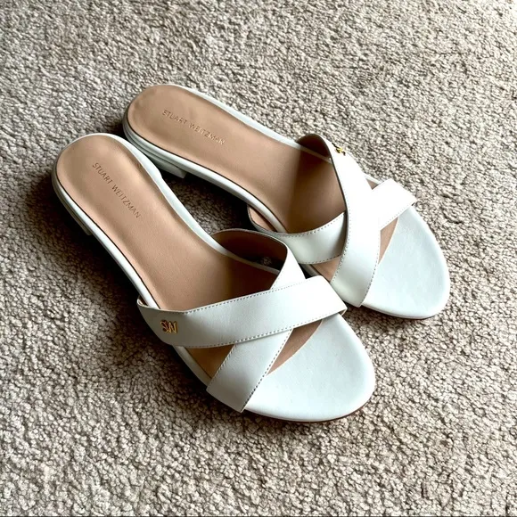 Stuart Weitzman Slip On Sandals 9