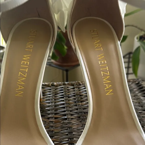 Stuart Weitzman White Women's Heels size 11