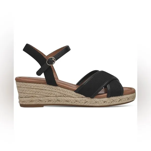 Style &amp; Co Women's Leahh Strappy Espadrille Wedge Sandals