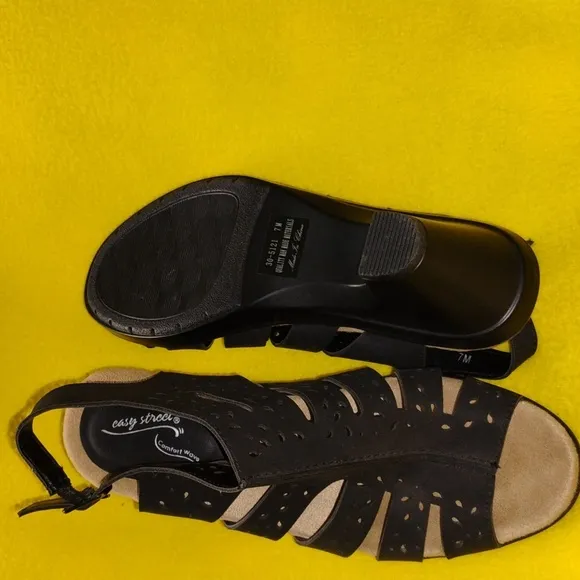 Stylish Black and Brown Women's Sandals