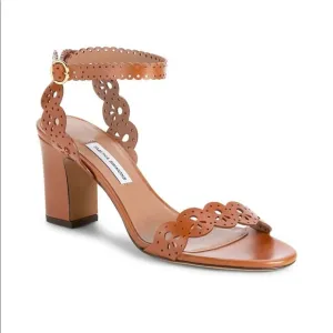 Tabitha Simmons | Bobbin Laser Cut Leather Sandals