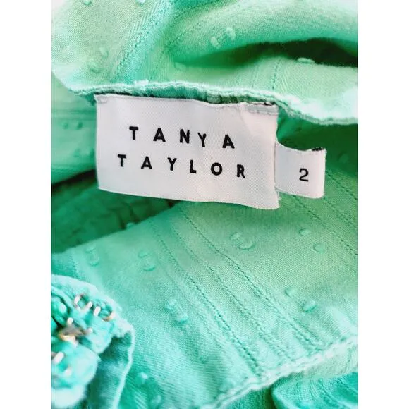Tanya Taylor Dani Colorblock Maxi Dress