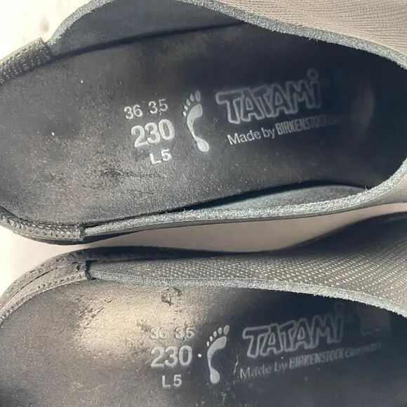 Tatami Birkenstock Women's size 36 Patterned Texture Slip On Clogs Sandals
