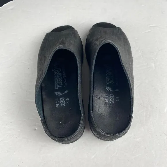 Tatami Birkenstock Women's size 36 Patterned Texture Slip On Clogs Sandals