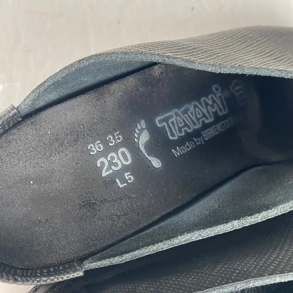 Tatami Birkenstock Women's size 36 Patterned Texture Slip On Clogs Sandals