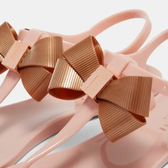 Ted Baker CAMARIL Bow Detail Jelly Sandals