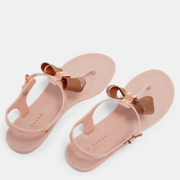 Ted Baker CAMARIL Bow Detail Jelly Sandals