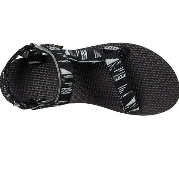 Teva Flatform Universal Chara Black Platform Sandals Women’s Size 8