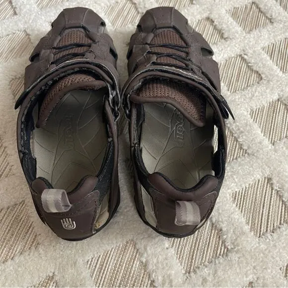 Teva Forebay Fisherman Hiking Trail Sandals Shoe Size 9