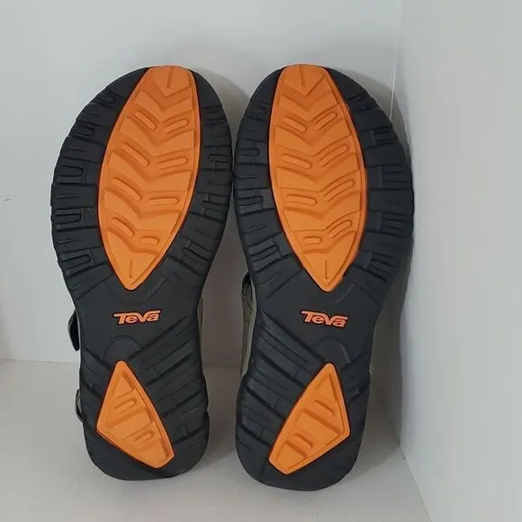 TEVA Hudson Hiking Sandal Bungee Cord Suede Water Sports Men's 12 NIB