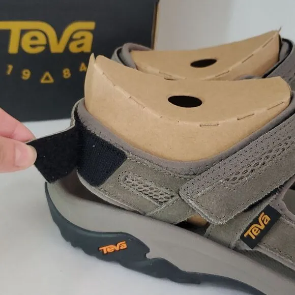 TEVA Hudson Hiking Sandal Bungee Cord Suede Water Sports Men's 12 NIB