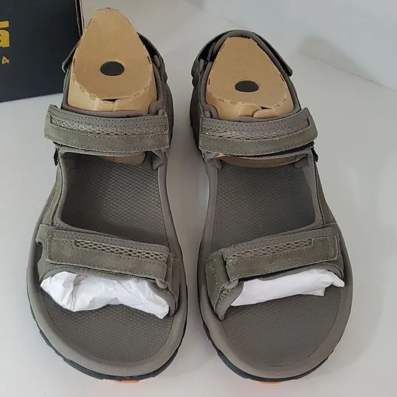 TEVA Hudson Hiking Sandal Bungee Cord Suede Water Sports Men's 12 NIB