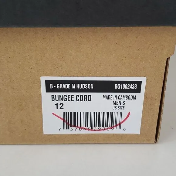 TEVA Hudson Hiking Sandal Bungee Cord Suede Water Sports Men's 12 NIB