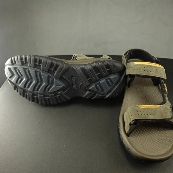 Teva Katavi 2 Cognac Olive Gray Trail Sandals Hiking Water Sport Comfort Size 7