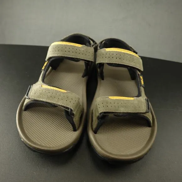 Teva Katavi 2 Cognac Olive Gray Trail Sandals Hiking Water Sport Comfort Size 7