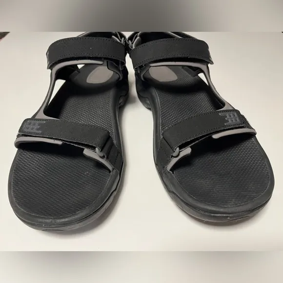 Teva Men’s 4289 Tanza Adjustable Strap Black Sports Sandals Spider Rubber Sz 12
