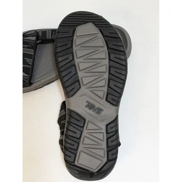 Teva Men's Hurricane XLT2 Strappy Hiking Sandals, Gray/Black, 13