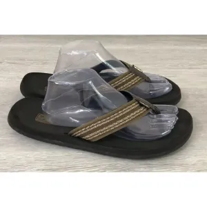 Teva Mush 2 Flip Flop Men's Sandals 11 Brown Comfort Casual Slip on Summer