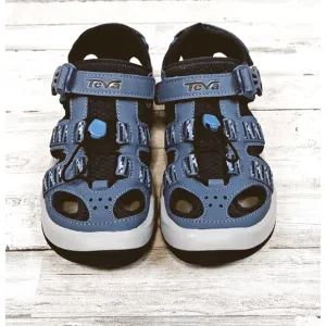 TEVA OMNIUM STACKS BLUE MIRAGE STRAP HIKING SPORT WOMEN SANDALS SZ 5.5 NWOB