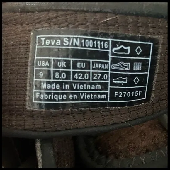 Teva Outdoor Hiking Sandals