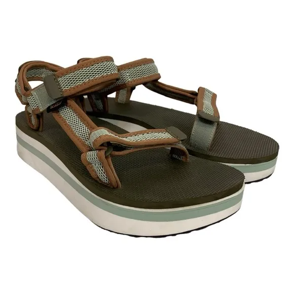 Teva Platform Sandals Size 9
