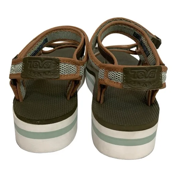 Teva Platform Sandals Size 9