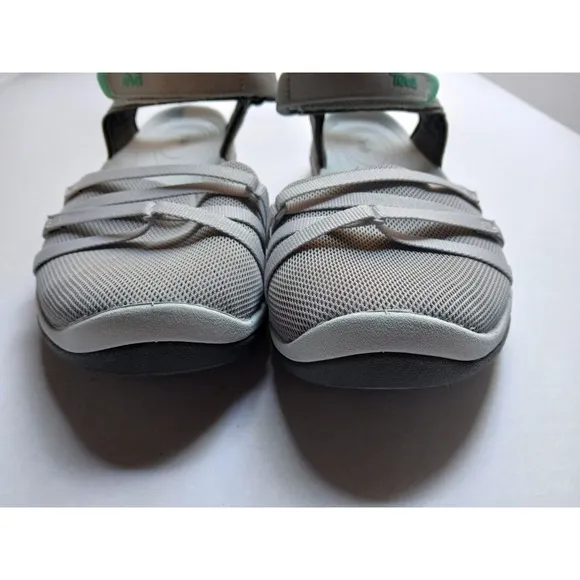 Teva Sandals Womens Tirra CT Shoes Gray Sports Outdoors Closed Toe Comfort 9.5