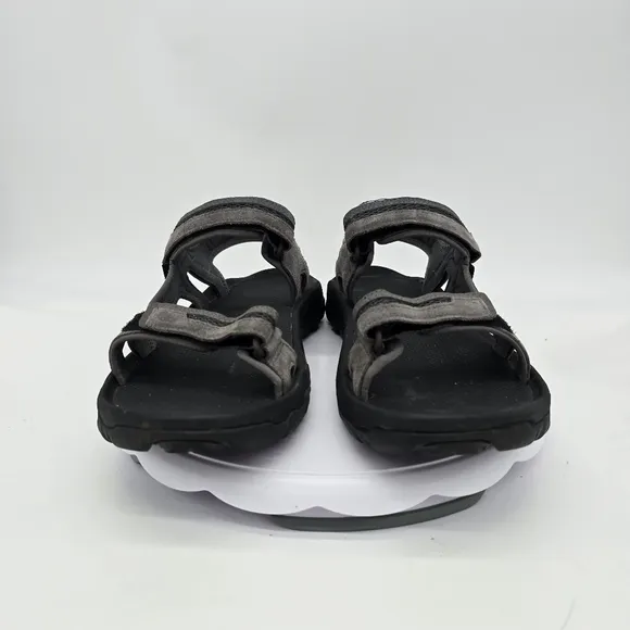 Teva Shoes Men's 12 Hudson Hiking Sandals Grey Black