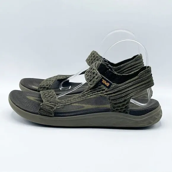 Teva Terra Float 2 Knit Universal Olive Brown Hiking Sandals - Men’s 10