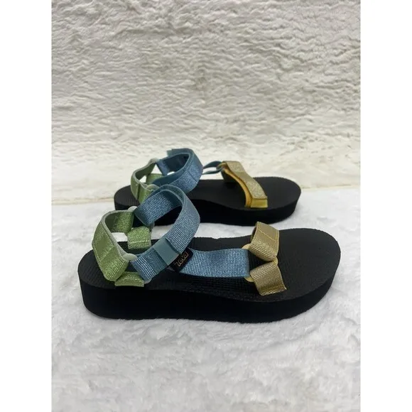 Teva Women's Midform Universal - SIZE 6 Black Multicolor